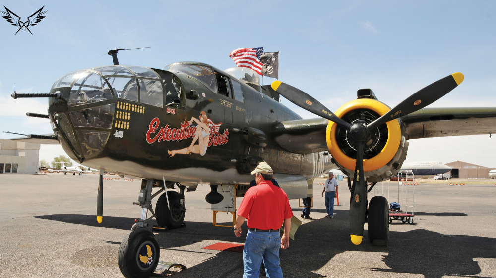 b 25 bomber executive suites madera warbirds