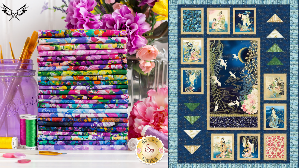 robert kaufman fabrics surrey meadows roll up fabric​