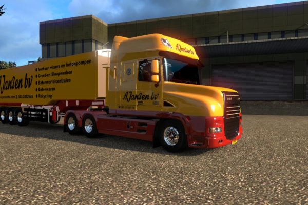 ets2 trailer wielton lowbed 1.40