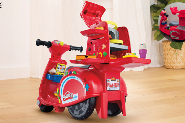 play doh pizza delivery scooter