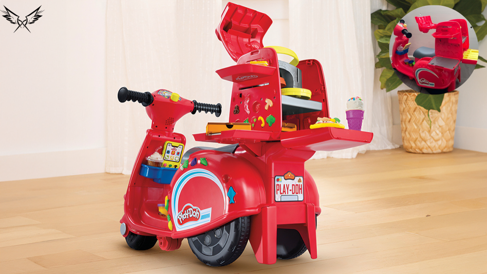 play doh pizza delivery scooter